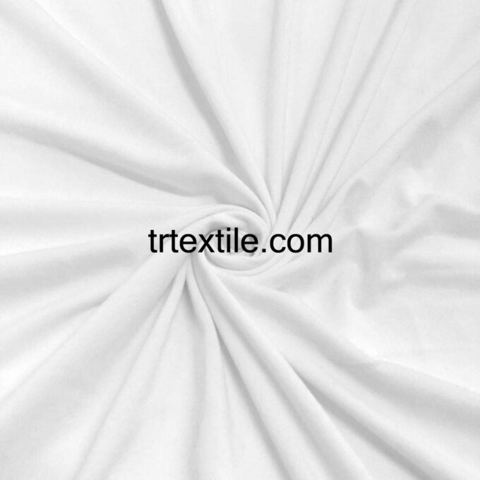 white ultrasoft fabric - trtextile.com image