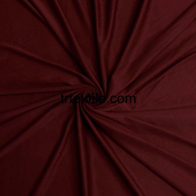 wine color interlock fabric - trtextile.com image