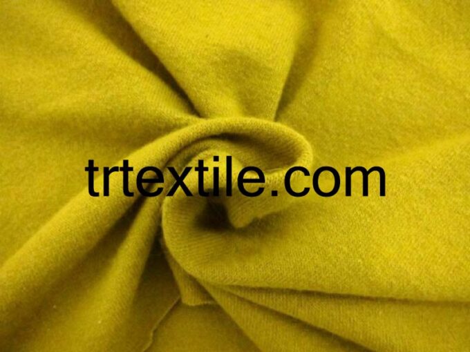 yellow angora fabric - trtextile.com image