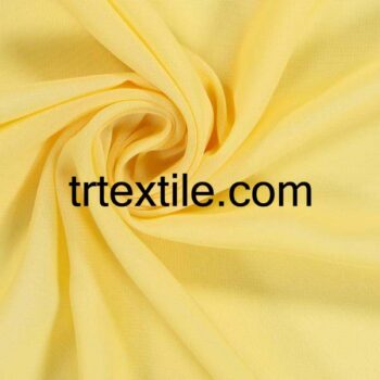 yellow chiffon fabric - trtextile.com image
