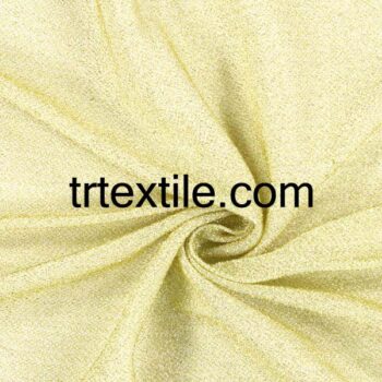 yellow glitter fabric - trtextile.com image