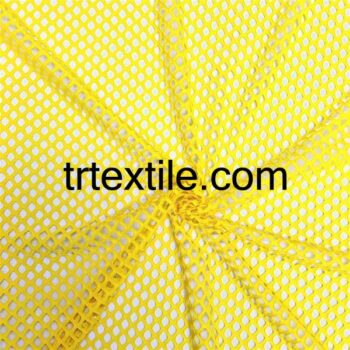 yellow mesh fabric - trtextile.com image