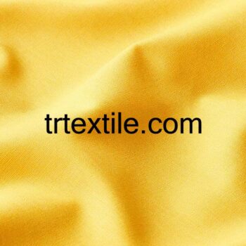 yellow poplin akfil fabric - trtextile.com image