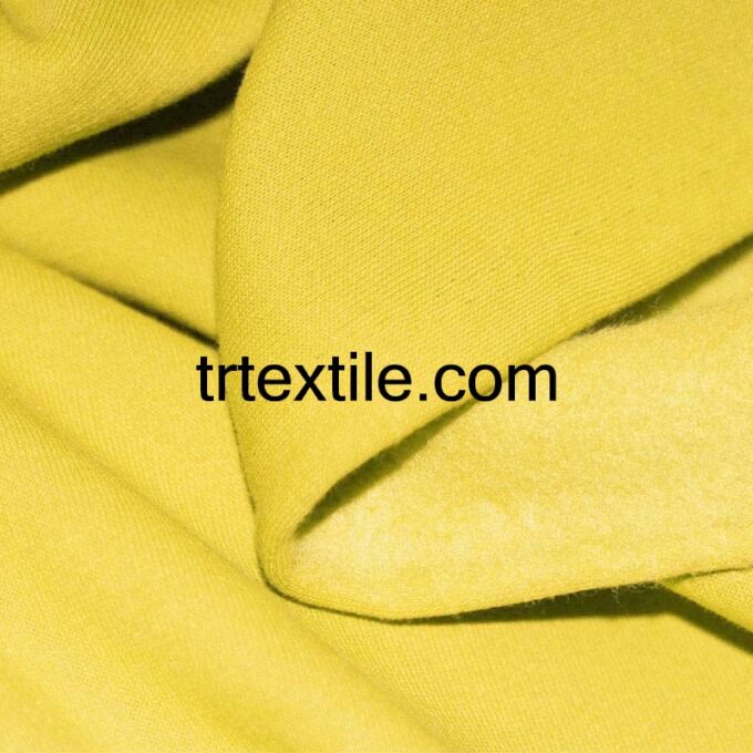 yellow three thread fabric - trtextile.com image