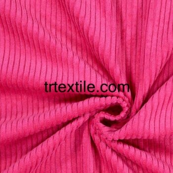 candy pink corduroy fabric - trtextile.com image
