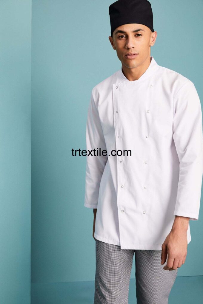 chef apron sewing model 1 - trtextile.com image