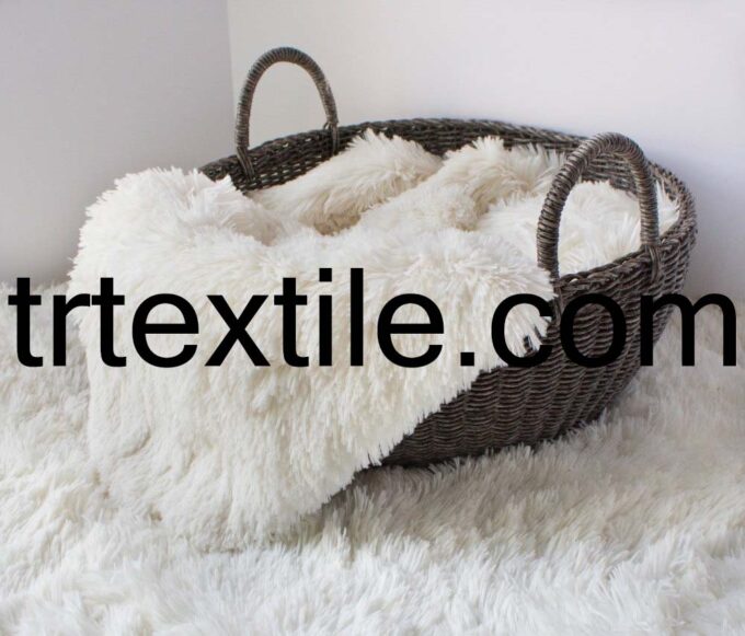 crinkled plush fabric - trtextile.com image