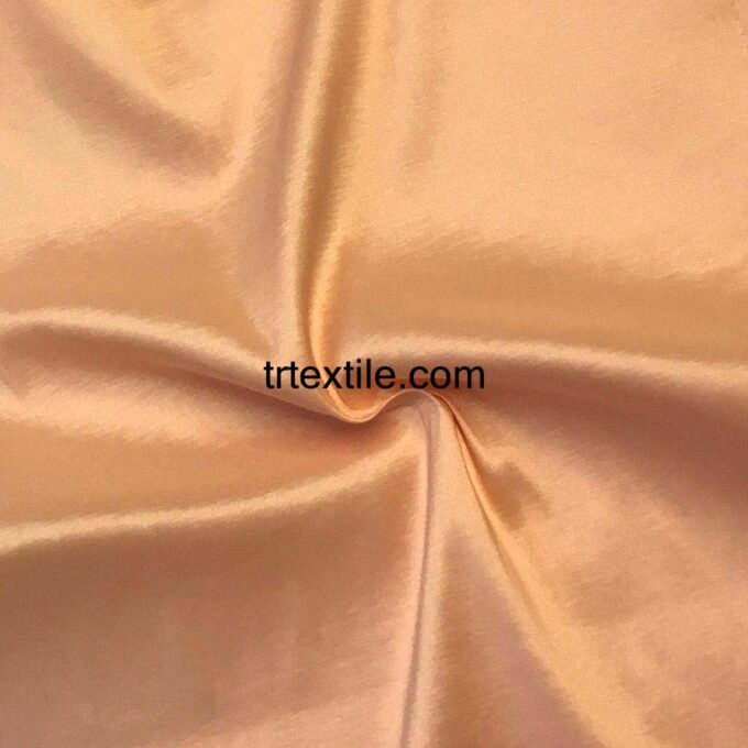 peach taffeta fabric - trtextile.com image