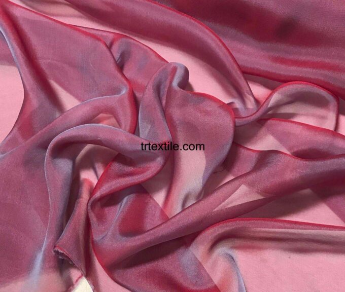 syrup color janjan chiffon fabric - trtextile.com image